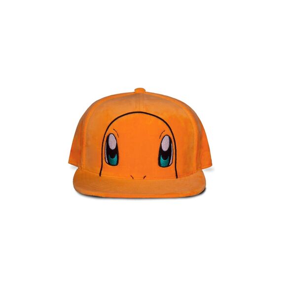 Czapka pluszowa z daszkiem Pokemon - Charmander