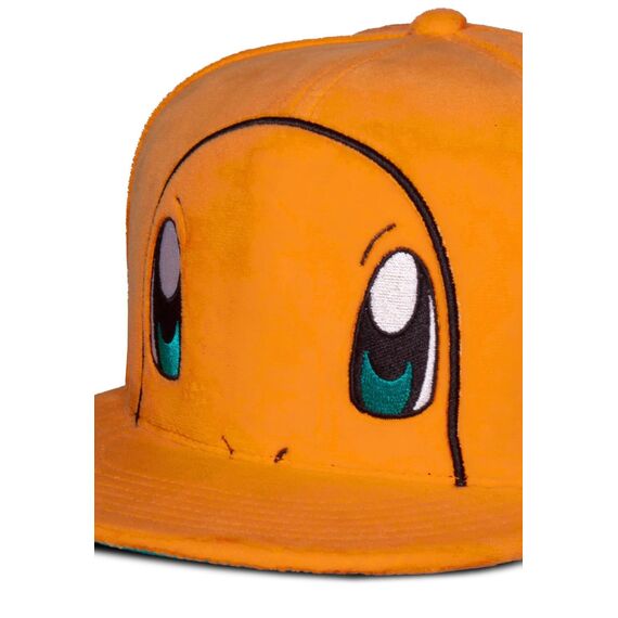 Czapka pluszowa z daszkiem Pokemon - Charmander- Zdjęcie 2