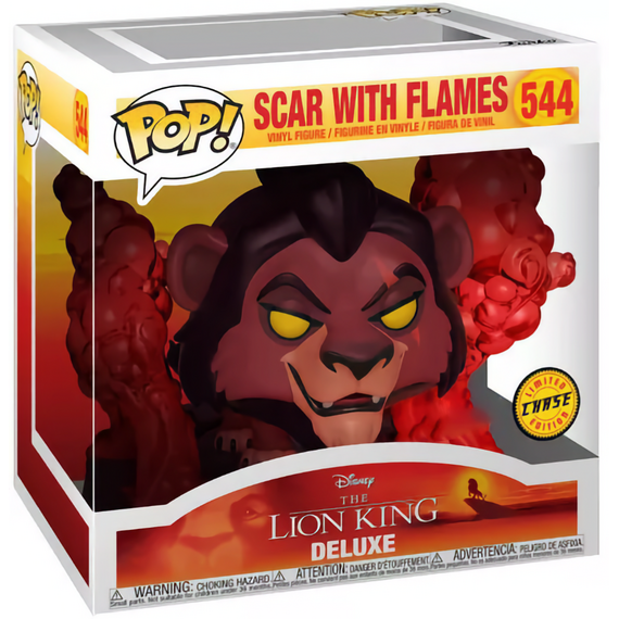 Figurka Król Lew POP! - Scar in Flames- Zdjęcie 5