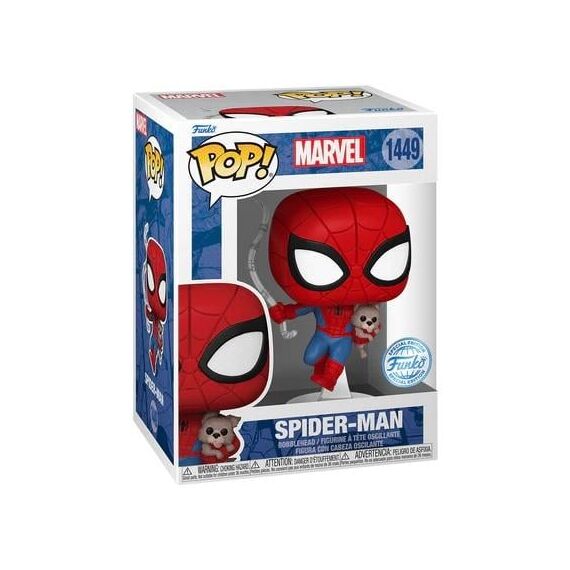 Figurka Marvel POP! - Spider-Man with Sandwich (Special Edition) [1448]- Zdjęcie 2