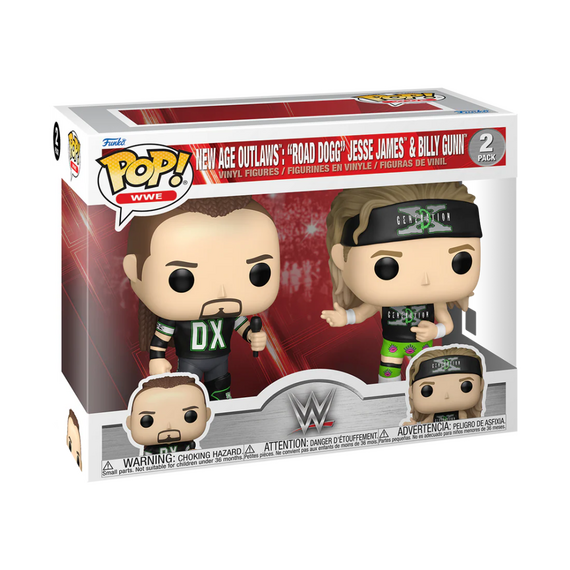 Figurki WWE POP! - New Age Outlaws Jesse James and Billy Gunn- Zdjęcie 2