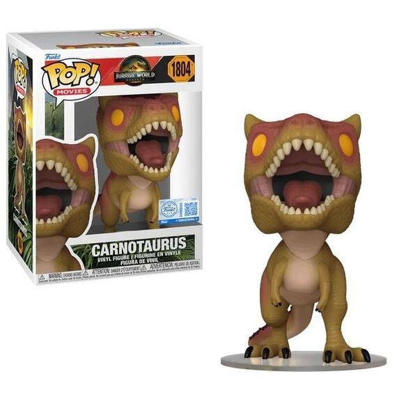 Figurka Jurassic World Rebirth POP! - Carnotaurus