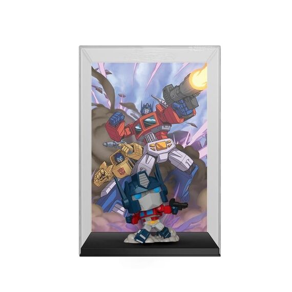 Figurka Transformers x MTG POP! Comic Cover - Optimus Prime- Zdjęcie 3