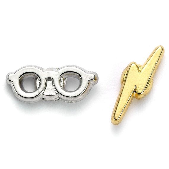 Kolczyki Harry Potter - Lightning Bolt and Glasses- Zdjęcie 2