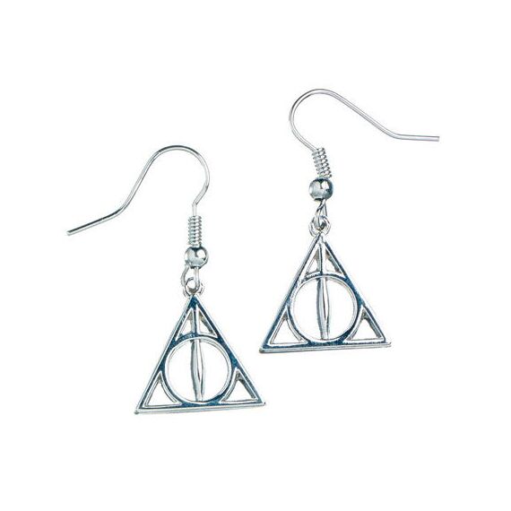 Kolczyki Harry Potter - Insygnia Śmierci