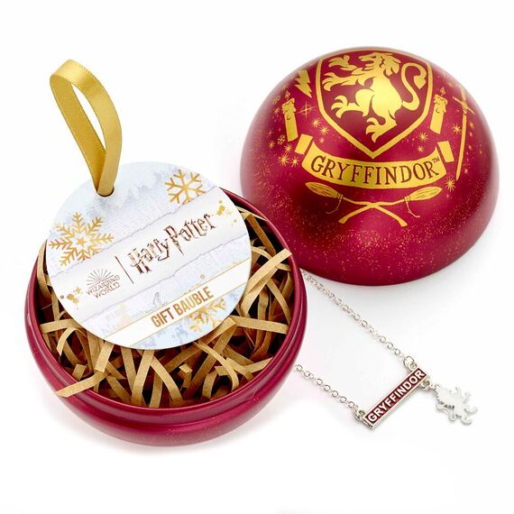 Naszyjnik Harry Potter - Gryffindor (w bombce)
