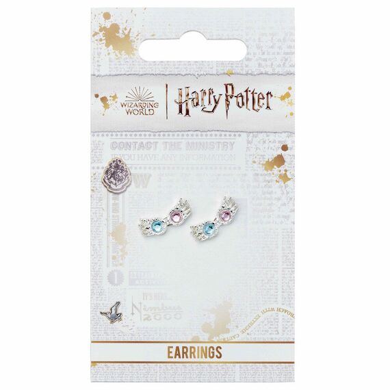 Kolczyki Harry Potter - Okulary Luny Lovegood- Zdjęcie 2