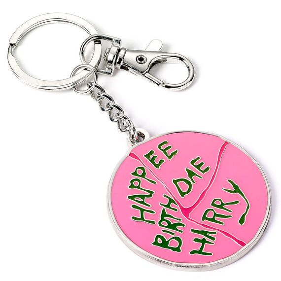 Metalowy brelok Harry Potter - Happee Birthdae Cake- Zdjęcie 2