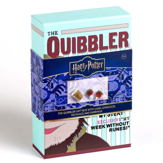 Zestaw biżuterii Harry Potter - Luna Lovegoods Quibbler- Zdjęcie 3