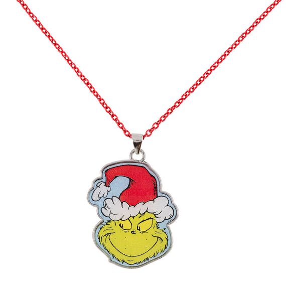 Zestaw kolczyki z naszyjnikiem The Grinch- Zdjęcie 2