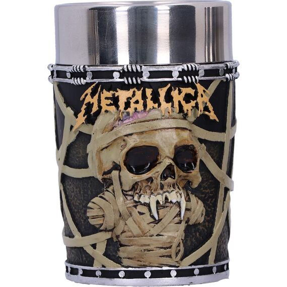 Zestaw 3 kieliszków Metallica - Pushead Art- Zdjęcie 5