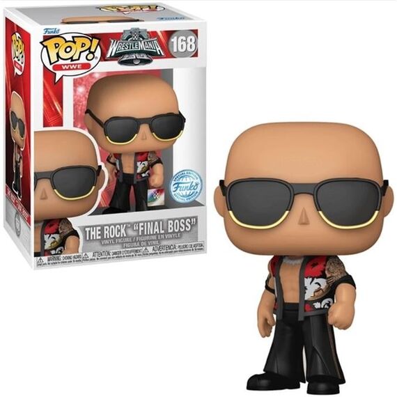 Figurka WWE POP! - The Rock Final Boss (WrestleMania 40)