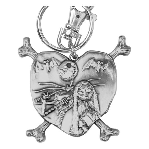 Brelok Miasteczko Halloween - Jack & Sally in Heart