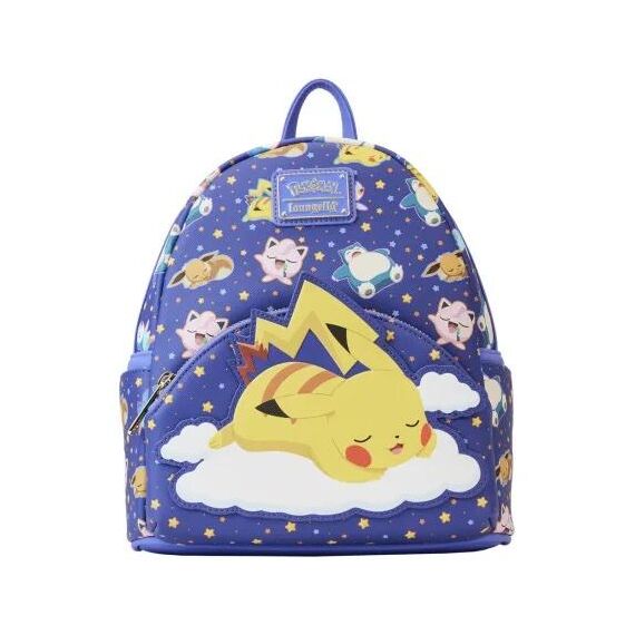 Mini plecak Pokemon - Sleeping Pikachu and friends