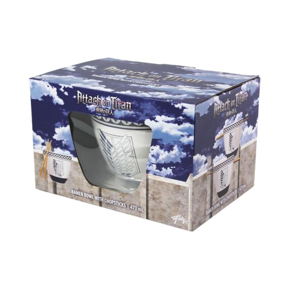 Miska do ramen Attack on Titan - Emblem 470ml- Zdjęcie 3