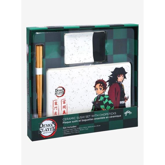 Zestaw do sushi Demon Slayer - Tanjiro & Giyu- Zdjęcie 2
