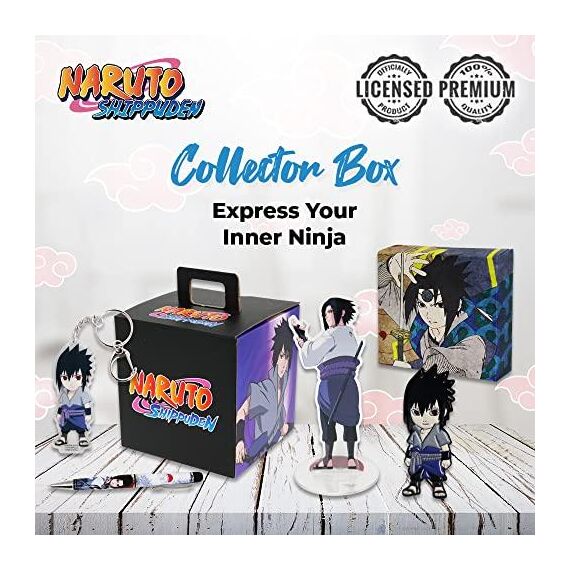 Pudełko z gadżetami Naruto Shippuden - Sasuke Mystery Box