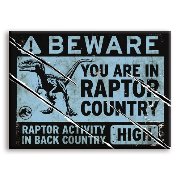 Magnes Jurassic World - Raptor Sign