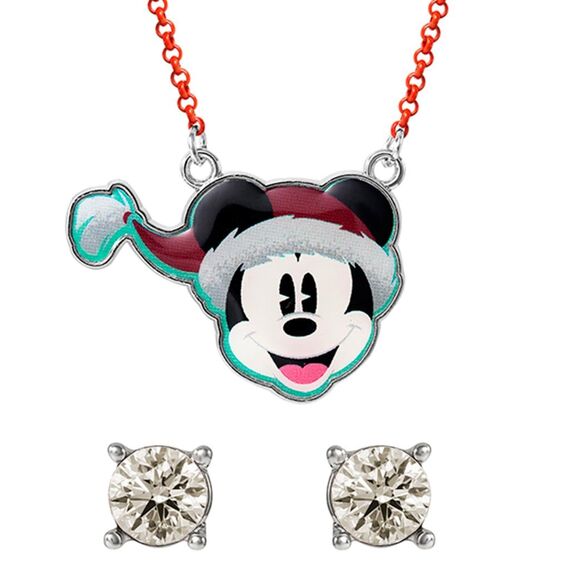 Zestaw biżuterii Disney Myszka Mickey - Xmas