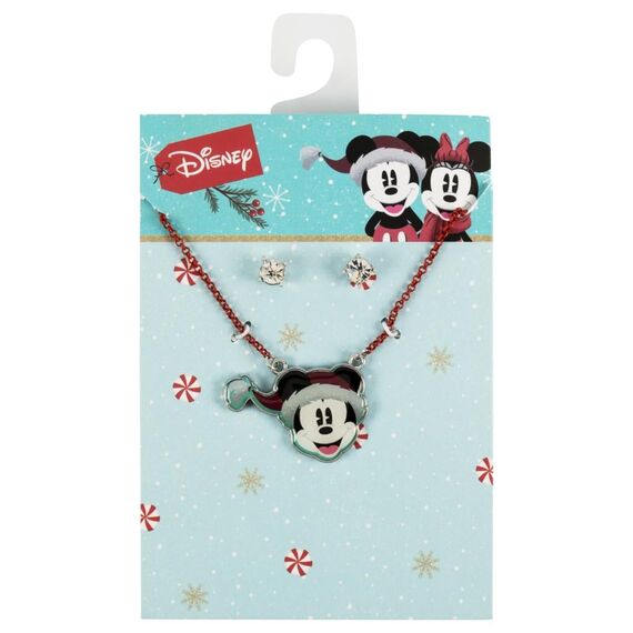 Zestaw biżuterii Disney Myszka Mickey - Xmas- Zdjęcie 4