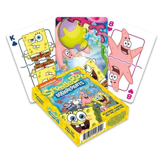 Karty do gry SpongeBob Kanciastoporty - Cast