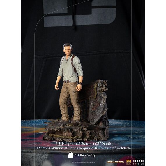 Figurka Uncharted Art Scale Deluxe 1/10 - Nathan Drake- Zdjęcie 5