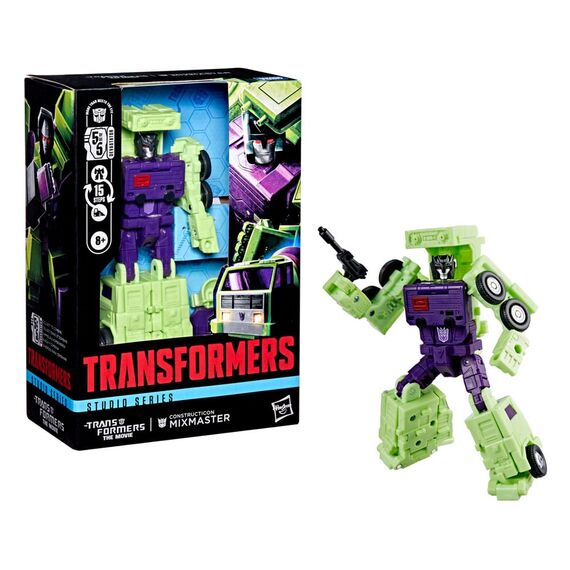 Figurka The Transformers: The Movie Studio Series Voyager Class - Constructicon Mixmaster
