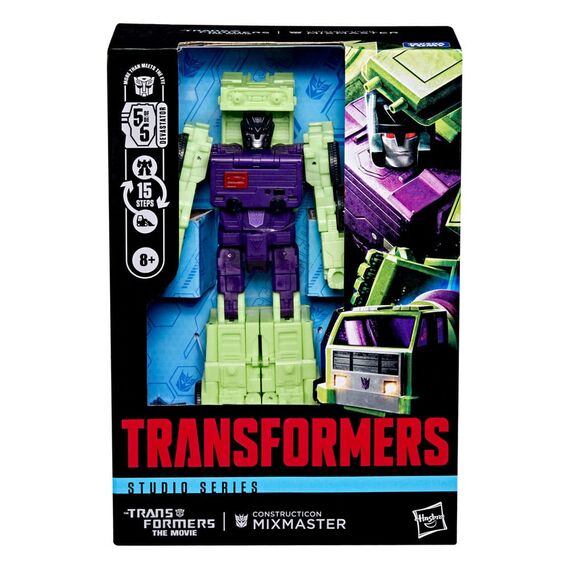 Figurka The Transformers: The Movie Studio Series Voyager Class - Constructicon Mixmaster- Zdjęcie 4