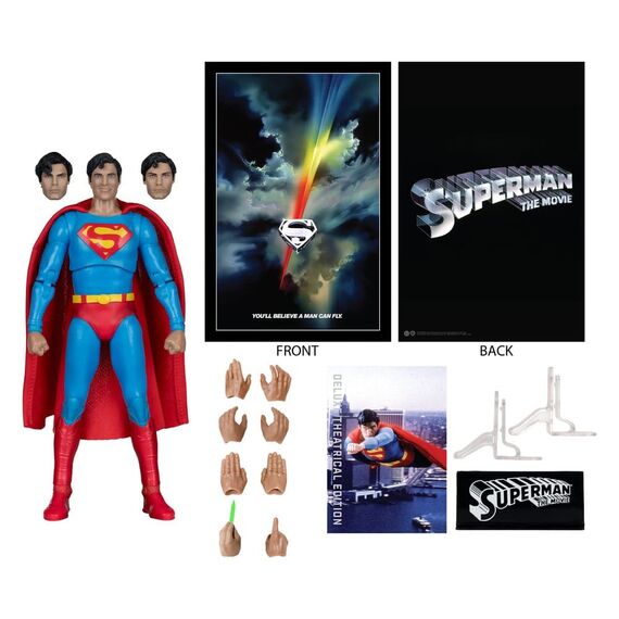 Figurka DC Multiverse (Superman The Movie) Deluxe Theatrical Edition - Superman- Zdjęcie 8
