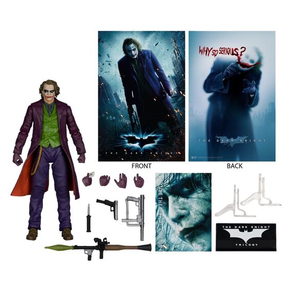 Figurka DC Multiverse (Mroczny Rycerz) Deluxe Theatrical Edition - Joker- Zdjęcie 7