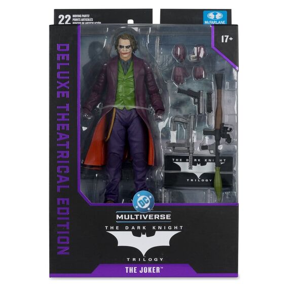Figurka DC Multiverse (Mroczny Rycerz) Deluxe Theatrical Edition - Joker- Zdjęcie 8