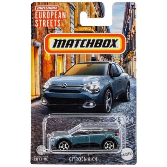 Model pojazdu Matchbox European Streets - Citroen e-C4