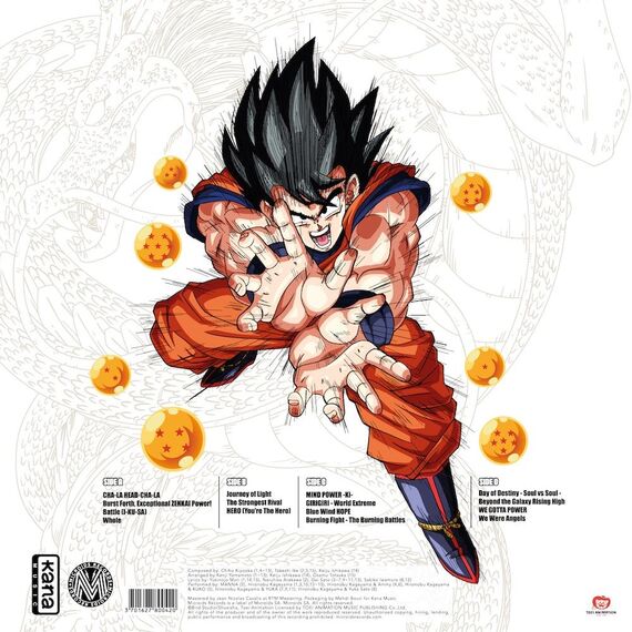 Vinyl Dragon Ball Z - Best Collection Limited Edition- Zdjęcie 3
