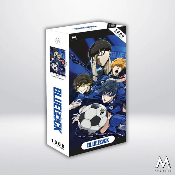 Puzzle z plakatem Blue Lock (1000 elementów)
