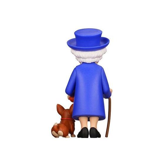 Figurka Minix - Queen Elizabeth II with Corgi- Zdjęcie 5