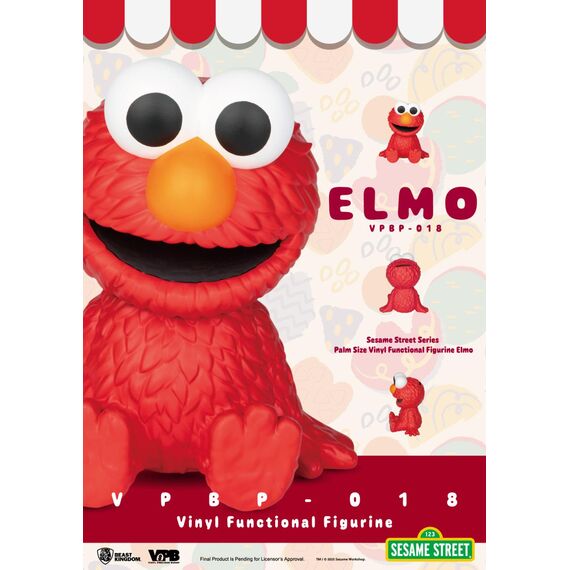 Skarbonka Ulica Sezamkowa - Elmo 11.5cm- Zdjęcie 2