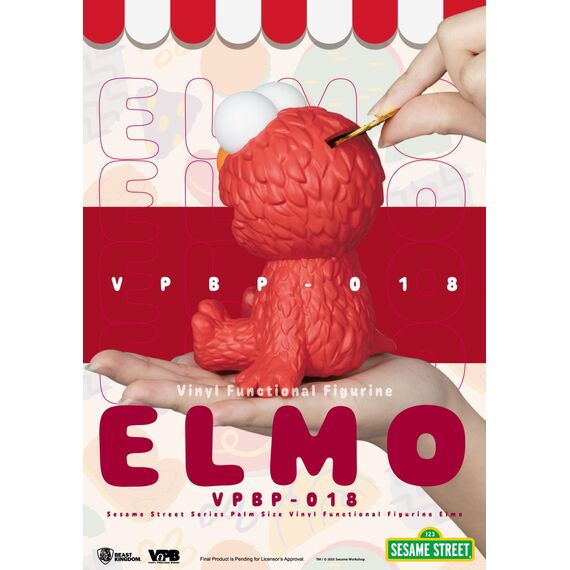 Skarbonka Ulica Sezamkowa - Elmo 11.5cm- Zdjęcie 4