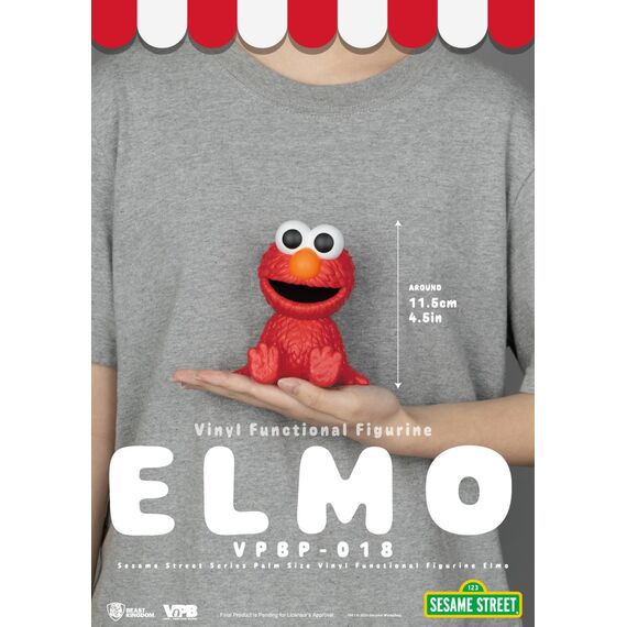 Skarbonka Ulica Sezamkowa - Elmo 11.5cm- Zdjęcie 5