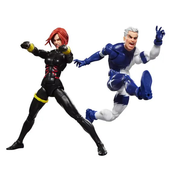 Zestaw figurek Marvel Legends (Avengers) - Black Widow & Quicksilver- Zdjęcie 3