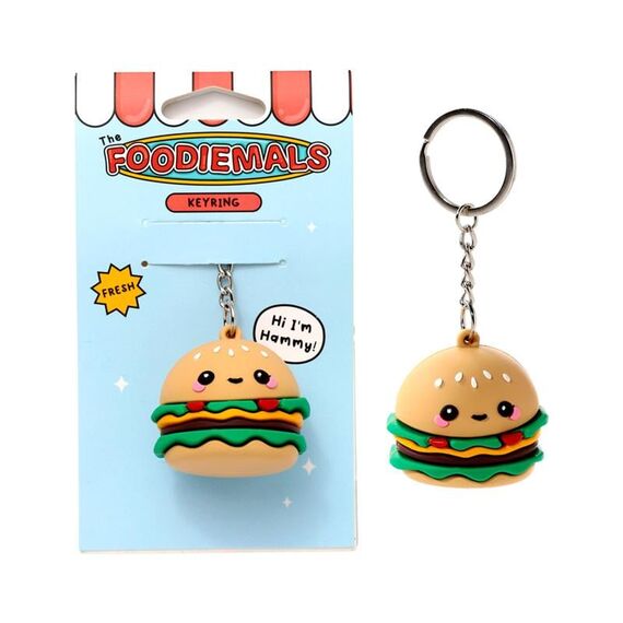 Brelok 3D Kawaii - Hammy the Burger