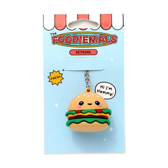 Brelok 3D Kawaii - Hammy the Burger- Zdjęcie 5