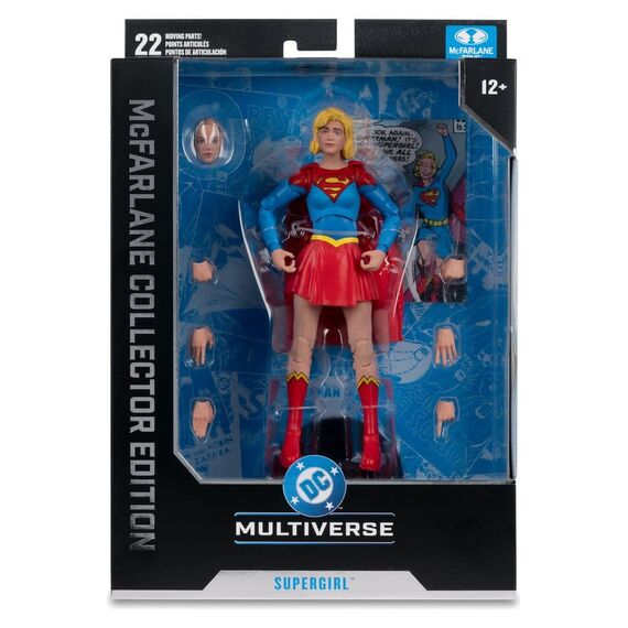 Figurka DC Multiverse McFarlane Collector Edition (Action Comics) - Supergirl (Platinum Edition)- Zdjęcie 6