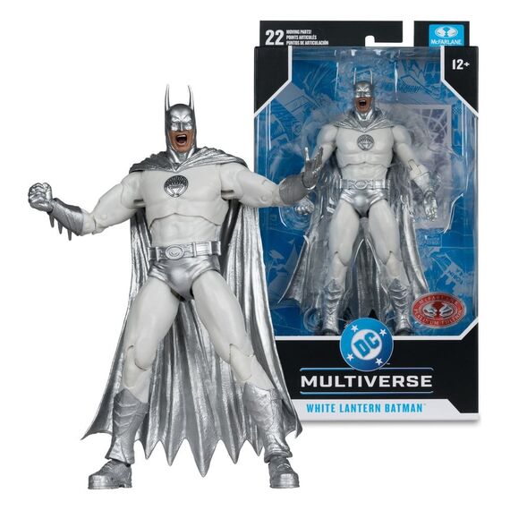 Figurka DC Multiverse (Brightest Day) - White Lantern Batman (Red Platinum Edition)
