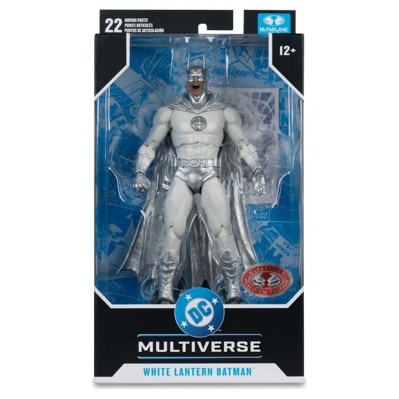 Figurka DC Multiverse (Brightest Day) - White Lantern Batman (Red Platinum Edition)- Zdjęcie 7