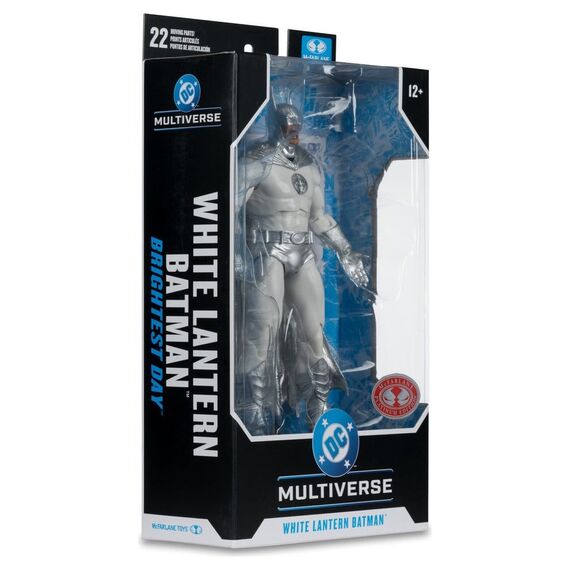 Figurka DC Multiverse (Brightest Day) - White Lantern Batman (Red Platinum Edition)- Zdjęcie 8