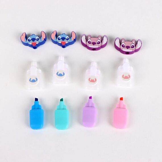 Zestaw 4 mini zakreślaczy Disney Stitch- Zdjęcie 3