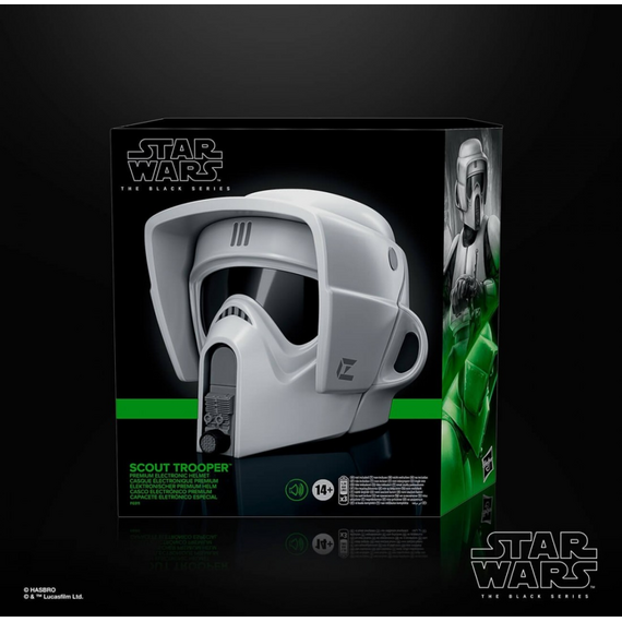 Hełm elektroniczny Star Wars - Biker Scout
