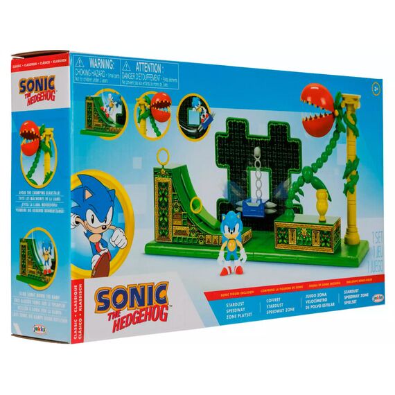 Zestaw zabawkowy Sonic the Hedgehog Stardust Speedway Zone- Zdjęcie 5