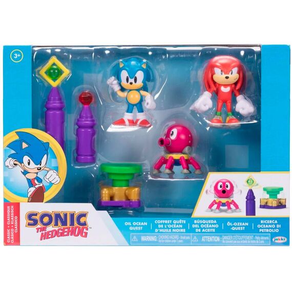 Zestaw 3 figurek Sonic - Oil Ocean