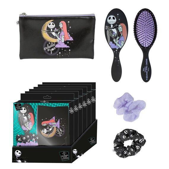 Zestaw akcesoriów do włosów Disney Miasteczko Halloween Jack & Sally